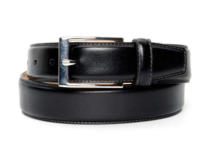Black Classic Dress Belt - Warfield & Grand Popular