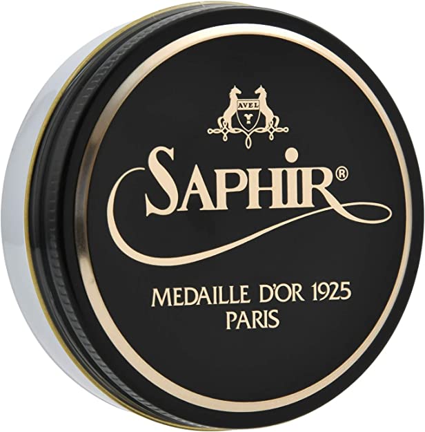 Saphir Pate de Luxe Wax Shoe Polish Medium Brown - Warfield & Grand Best Seller