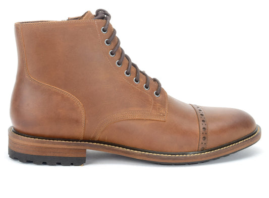 Hills cap toe boot - Warfield & Grand Quality